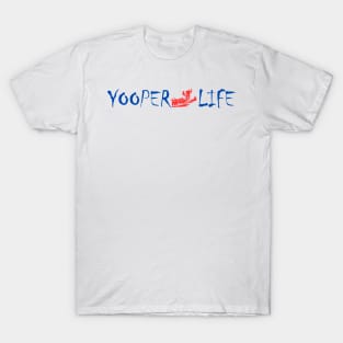 Yooper Life Snow Mobile T-Shirt